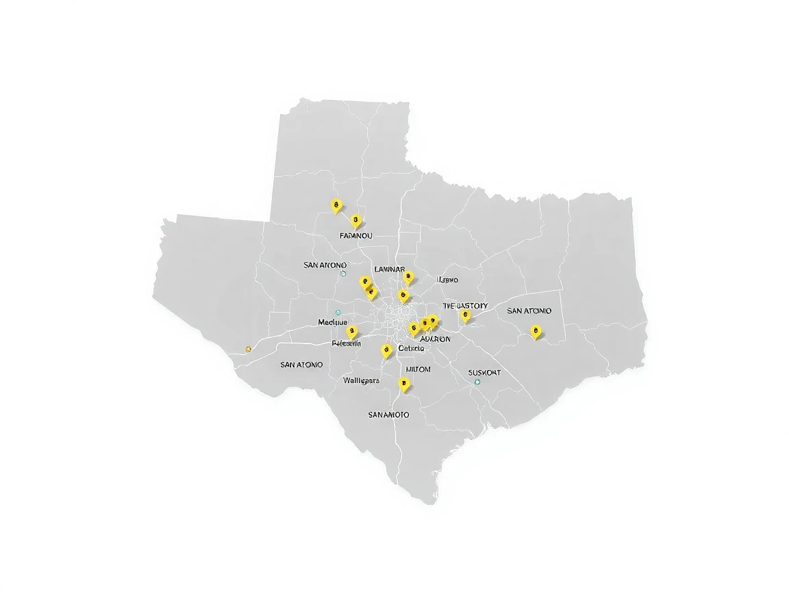 Mold Removal Service Areas Map
